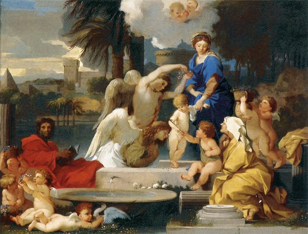La Sacra Famiglia con Santa Elisabetta e San Giovanni Battista - Museo Thyssen, Bornemisza, Madrid